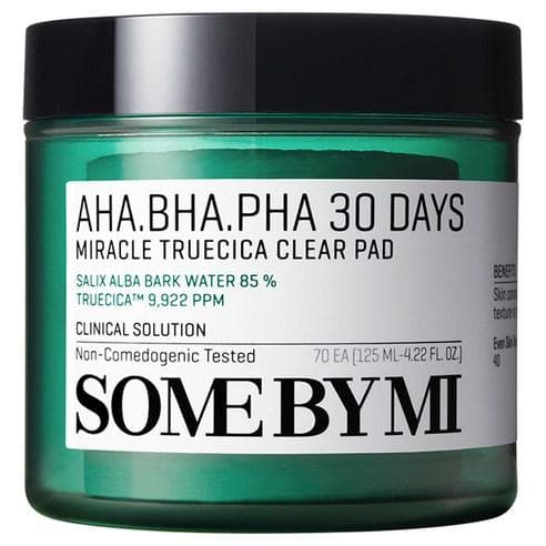 Photo of product somebymi AHA BHA PHA 30 Days Miracle Truecica Clear Pad 70ea