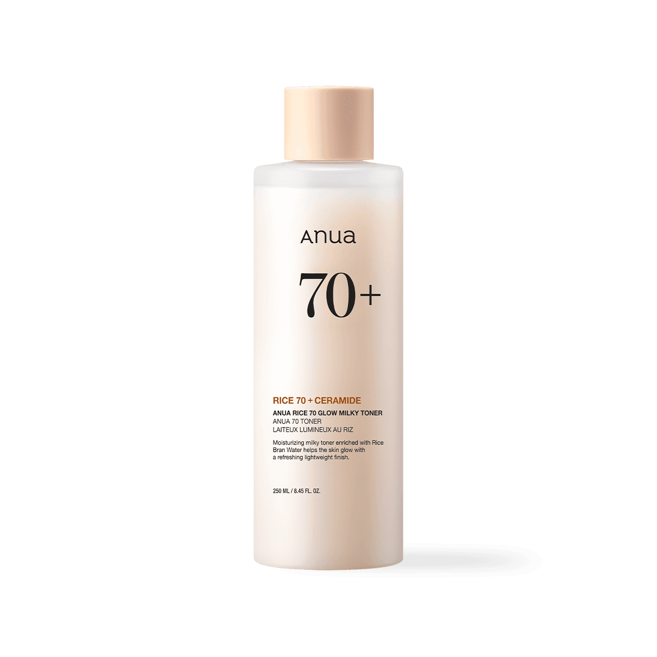 Photo of product anua RICE 70 GLOW MILKY TONER 250ml