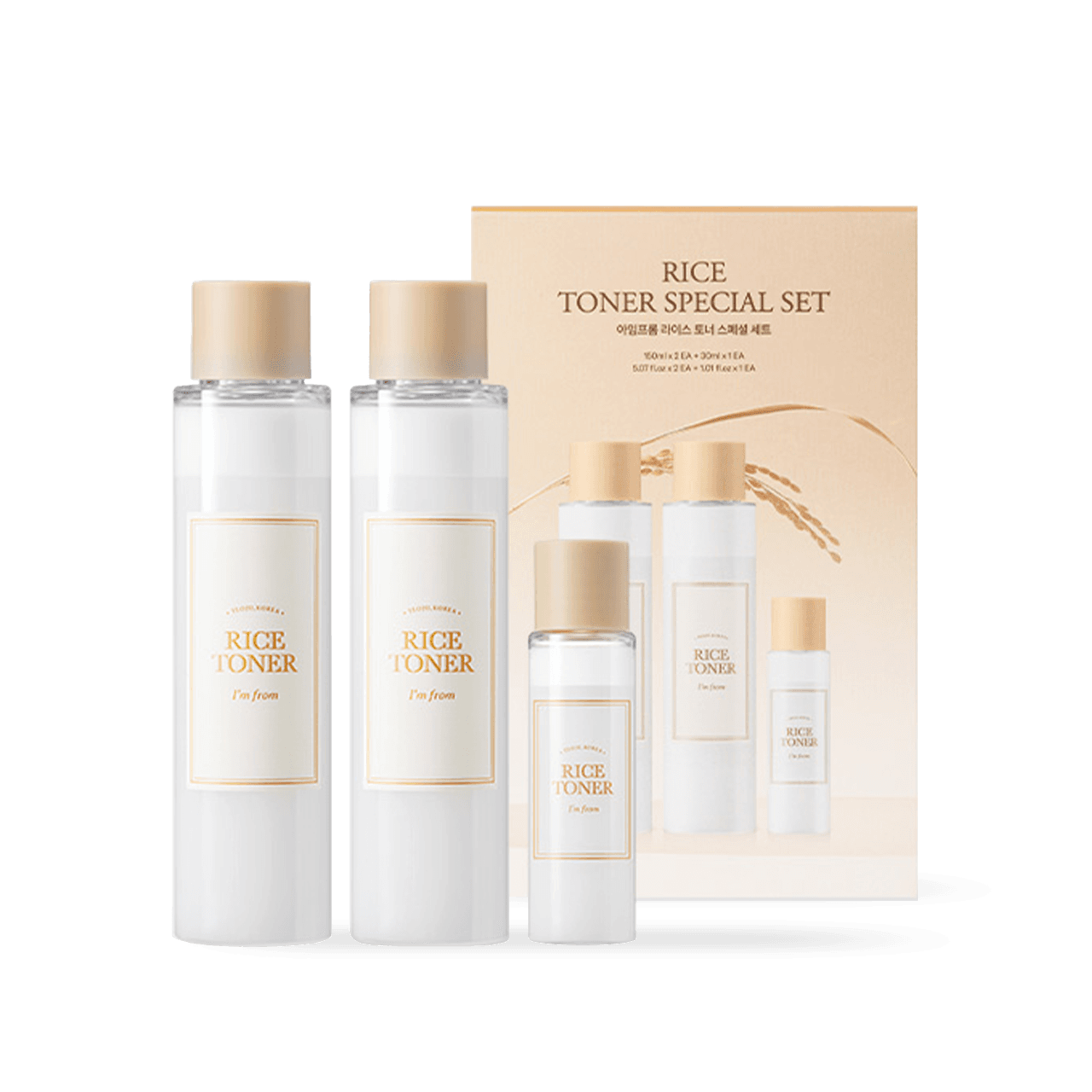 Photo of product I'm From Rice Toner Special Set (2EA)