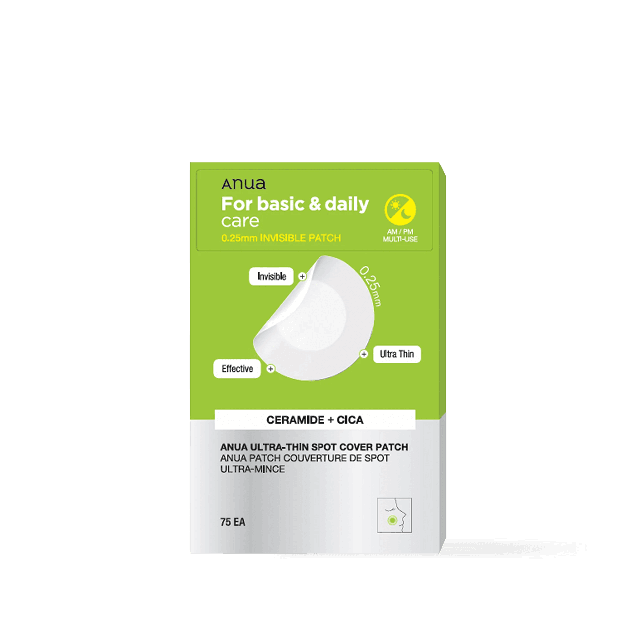 Photo of product anua Ultra Thin Spot Cover Patch 75ea