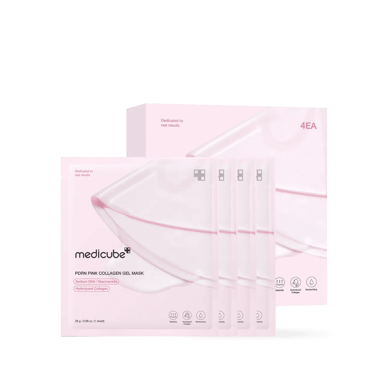 Photo of product medicube PDRN Pink Collagen Gel Mask 4EA