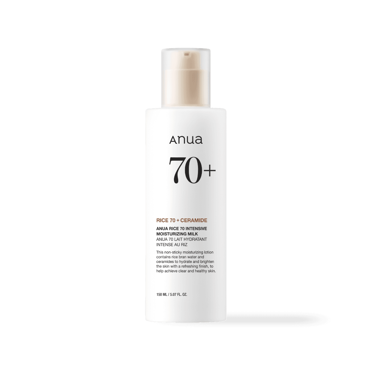 Photo of product anua RICE 70 INTENSIVE MOISTURIZING MILK 150ml