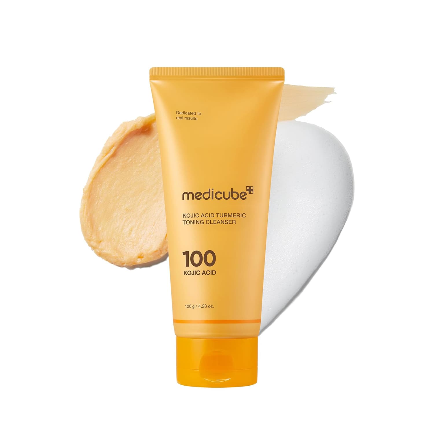 Photo of product medicube Kojic Acid Turmeric Toning Cleanser 120g