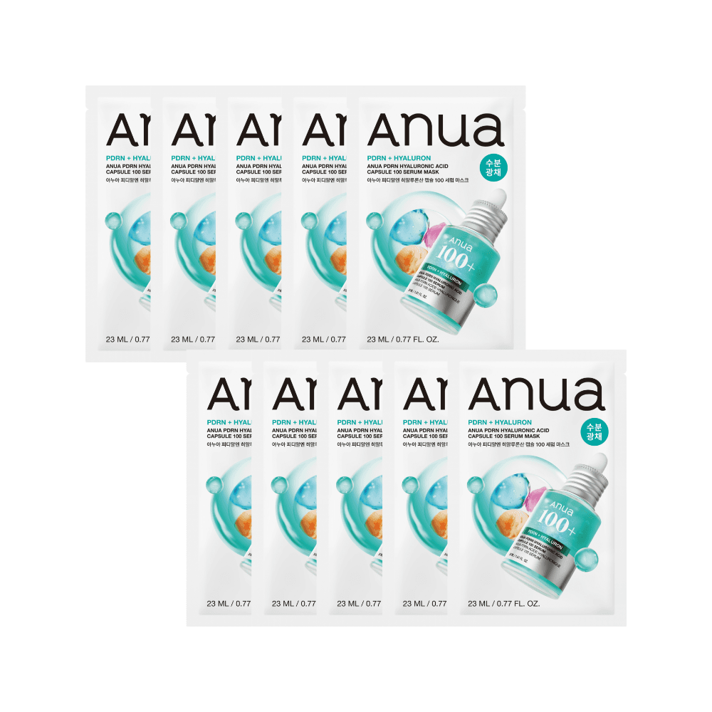 Photo of product anua PDRN Hyaluronic Capsule 100 Serum Mask 23ml*10ea